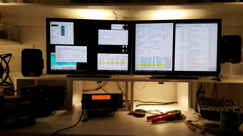 Recently Built Shack Desk