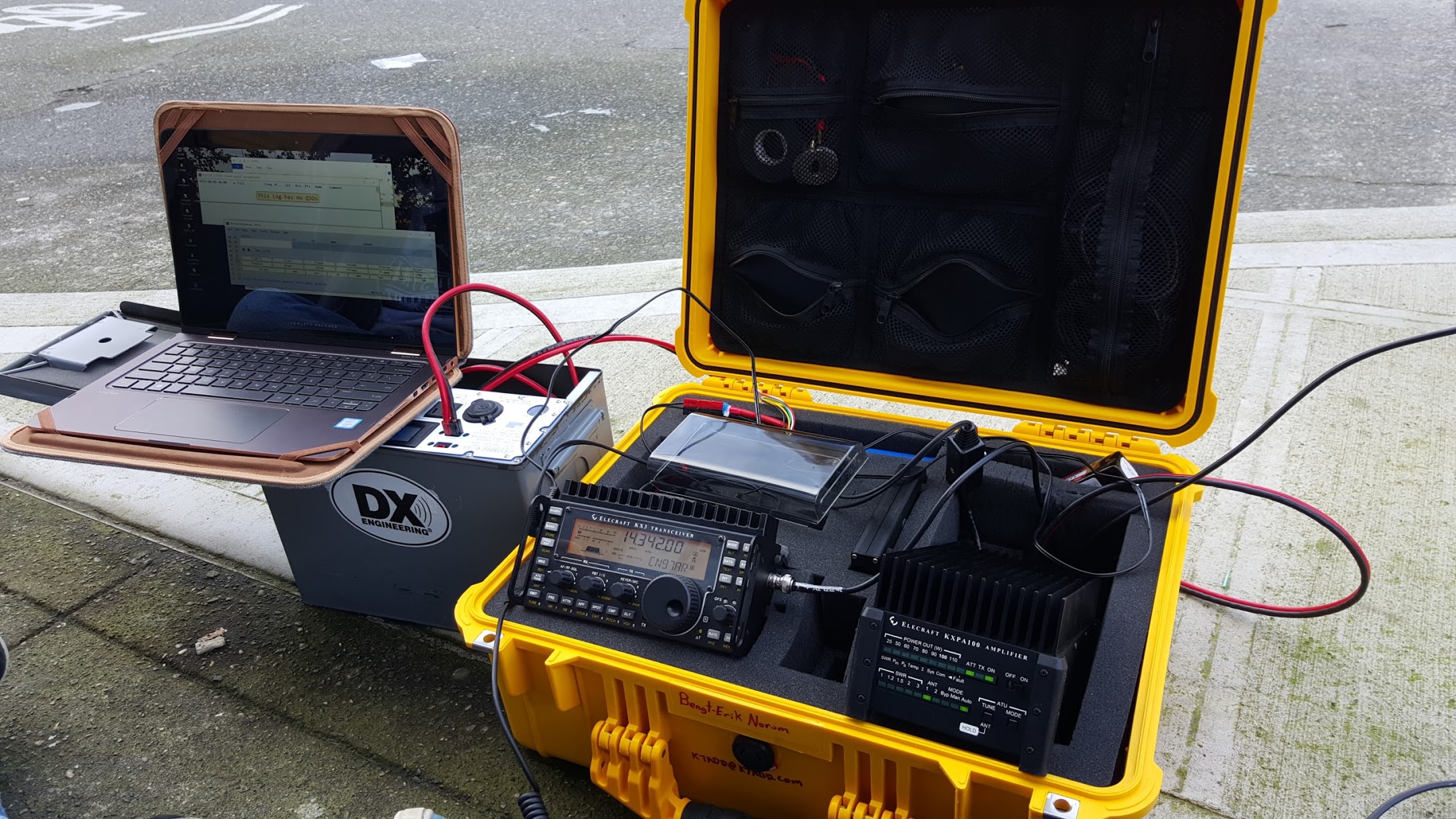K7ADD / KG7NJQ, Suitcase NPOTA DXPedition
