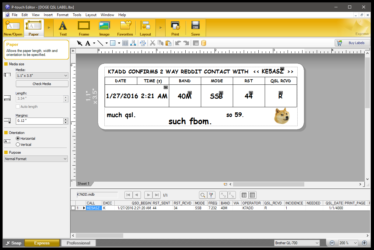 Design A Label in P-Touch